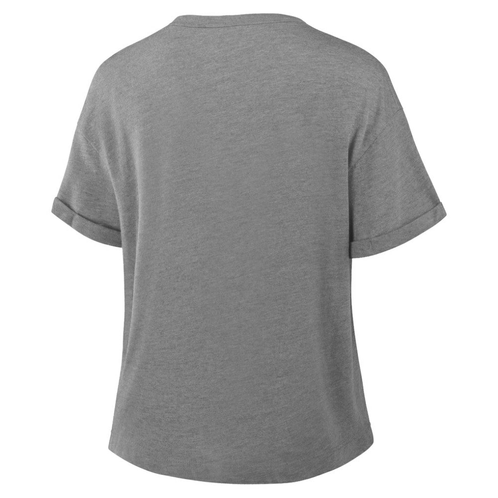 MLB Philadelphia Phillies Fanatics Women's Tribute IYKYK Tri-Blend Boxy T-Shirt