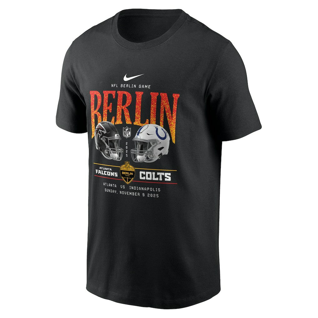 vs. Indianapolis Colts International Games Berlin 2025 T-Shirt - Atlanta Falcons