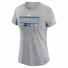 Women's 2025 NFC Champions Locker Room Trophy Collection T-Shirt - Seattle Seahawks