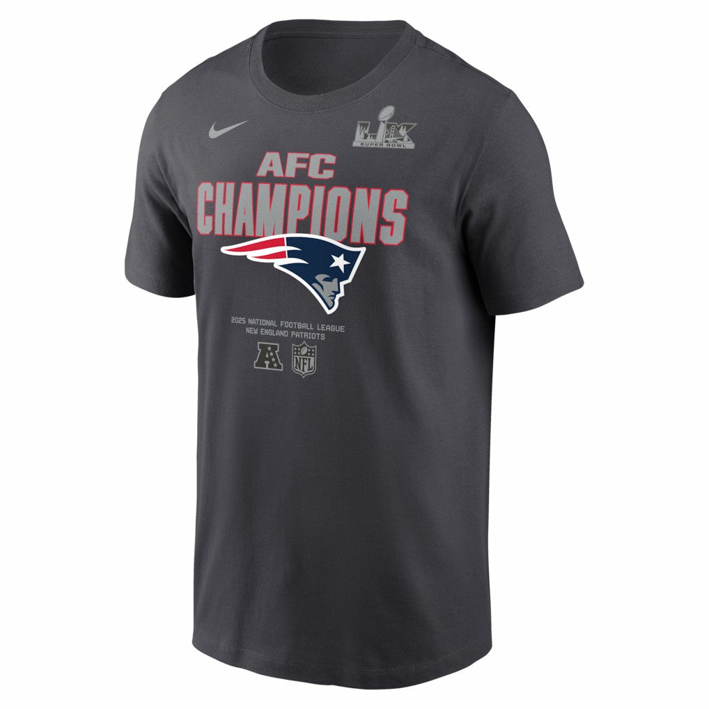 2025 AFC Champions Roster T-Shirt - New England Patriots