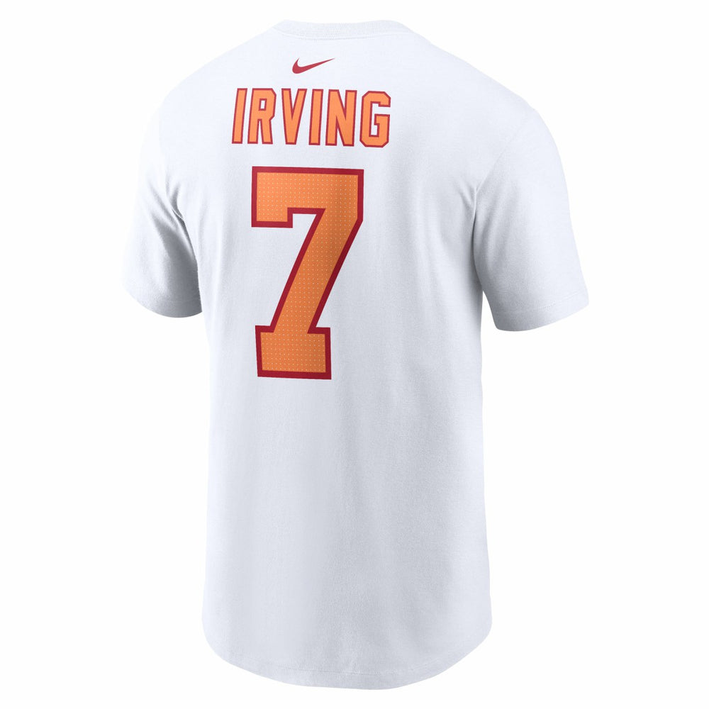 Bucky Irving '76  50th Season Alternate Name & Number T-Shirt - Tampa Bay Buccaneers