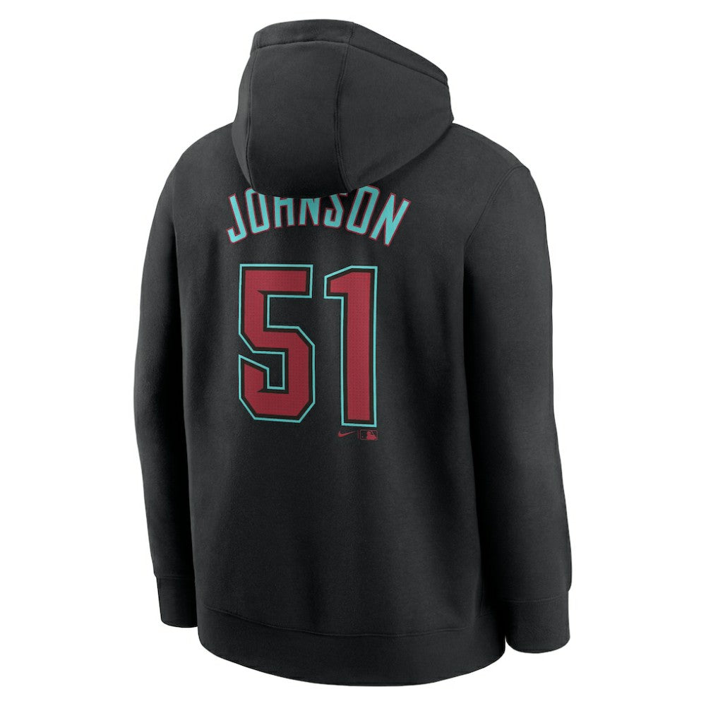 MLB Randy Johnson Arizona Diamondbacks Nike Player Name & Number Club Pullover Hoodie