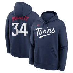 MLB Kirby Puckett Minnesota Twins Nike Player Name & Number Club Pullover Hoodie