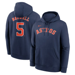 MLB Jeff Bagwell Houston Astros Nike Retired Player Name & Number Club Pullover Hoodie