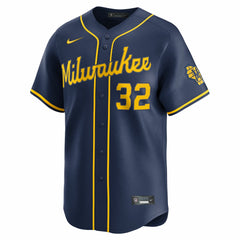 MLB Jacob Misiorowski Milwaukee Brewers Nike Alternate Limited Jersey