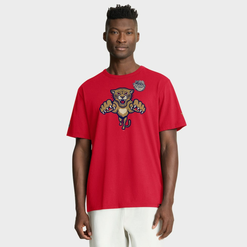 NHL Red Florida Panthers Fanatics 2026 NHL Winter Classic T-Shirt