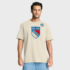 NHL Cream New York Rangers Fanatics 2026 NHL Winter Classic T-Shirt