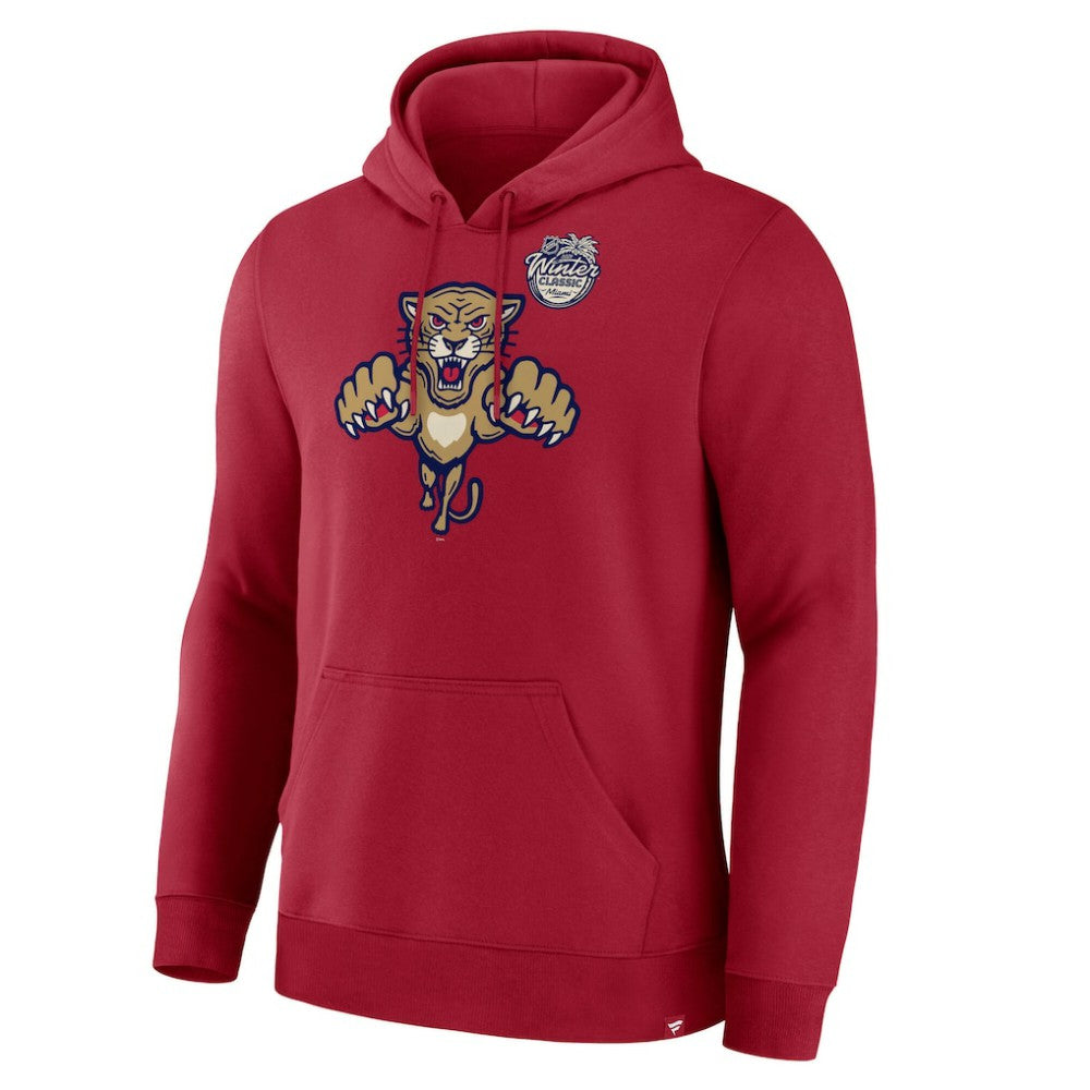 NHL Red Florida Panthers Fanatics 2026 NHL Winter Classic Pullover Hoodie