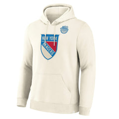 NHL Cream New York Rangers Fanatics 2026 NHL Winter Classic Pullover Hoodie