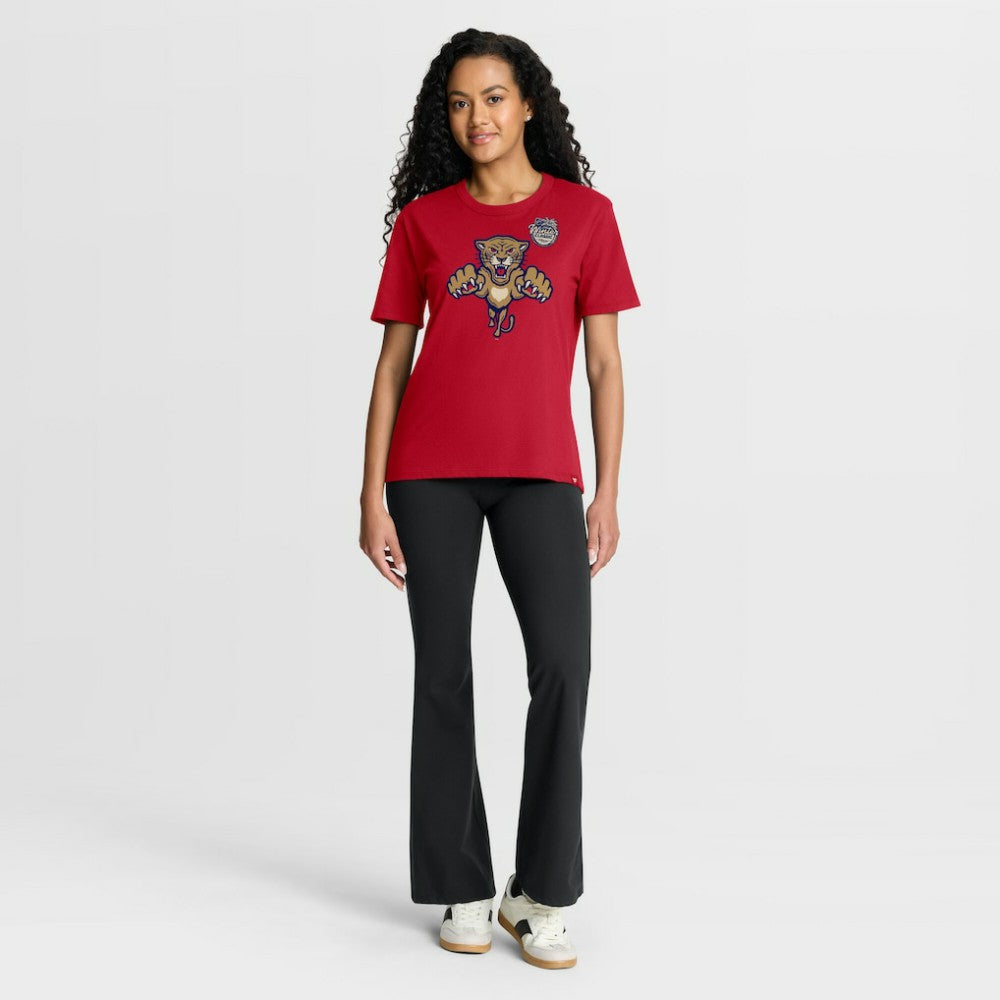 NHL Red Florida Panthers Fanatics Women's 2026 NHL Winter Classic T-Shirt