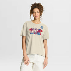 NHL Cream New York Rangers Fanatics Women's 2026 NHL Winter Classic T-Shirt