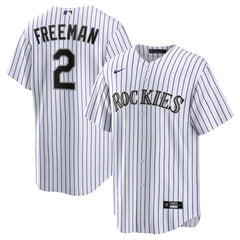 MLB Tyler Freeman Colorado Rockies Nike Home Replica Jersey