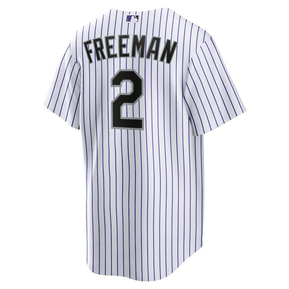 MLB Tyler Freeman Colorado Rockies Nike Home Replica Jersey
