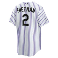 MLB Tyler Freeman Colorado Rockies Nike Home Replica Jersey