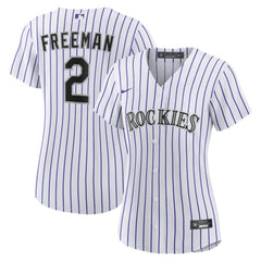 MLB Tyler Freeman Colorado Rockies Nike Women's Home Replica Jersey