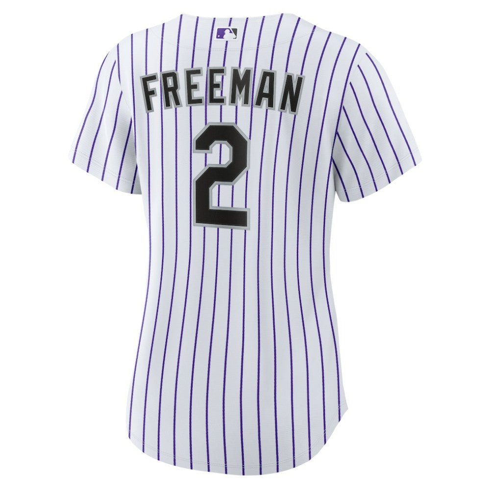 MLB Tyler Freeman Colorado Rockies Nike Women's Home Replica Jersey