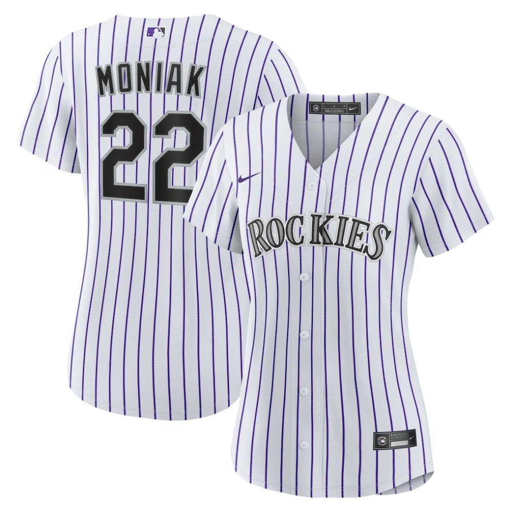 MLB Mickey Moniak Colorado Rockies Nike Women's Home Replica Jersey