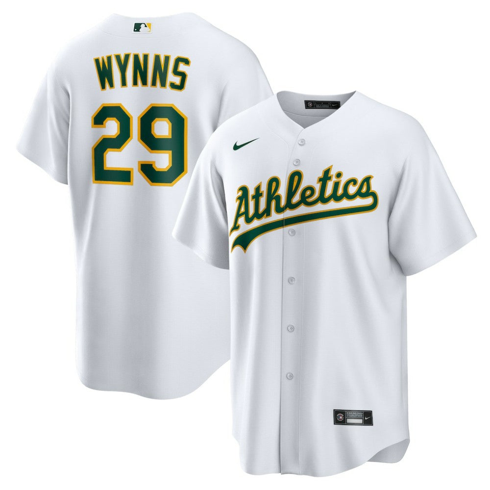 MLB Austin Wynns Athletics Nike Home Replica Jersey