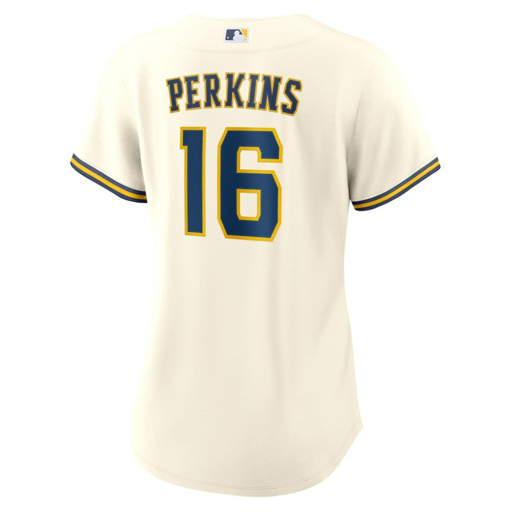 MLB Blake Perkins Milwaukee Brewers Nike Women's Home Replica Jersey