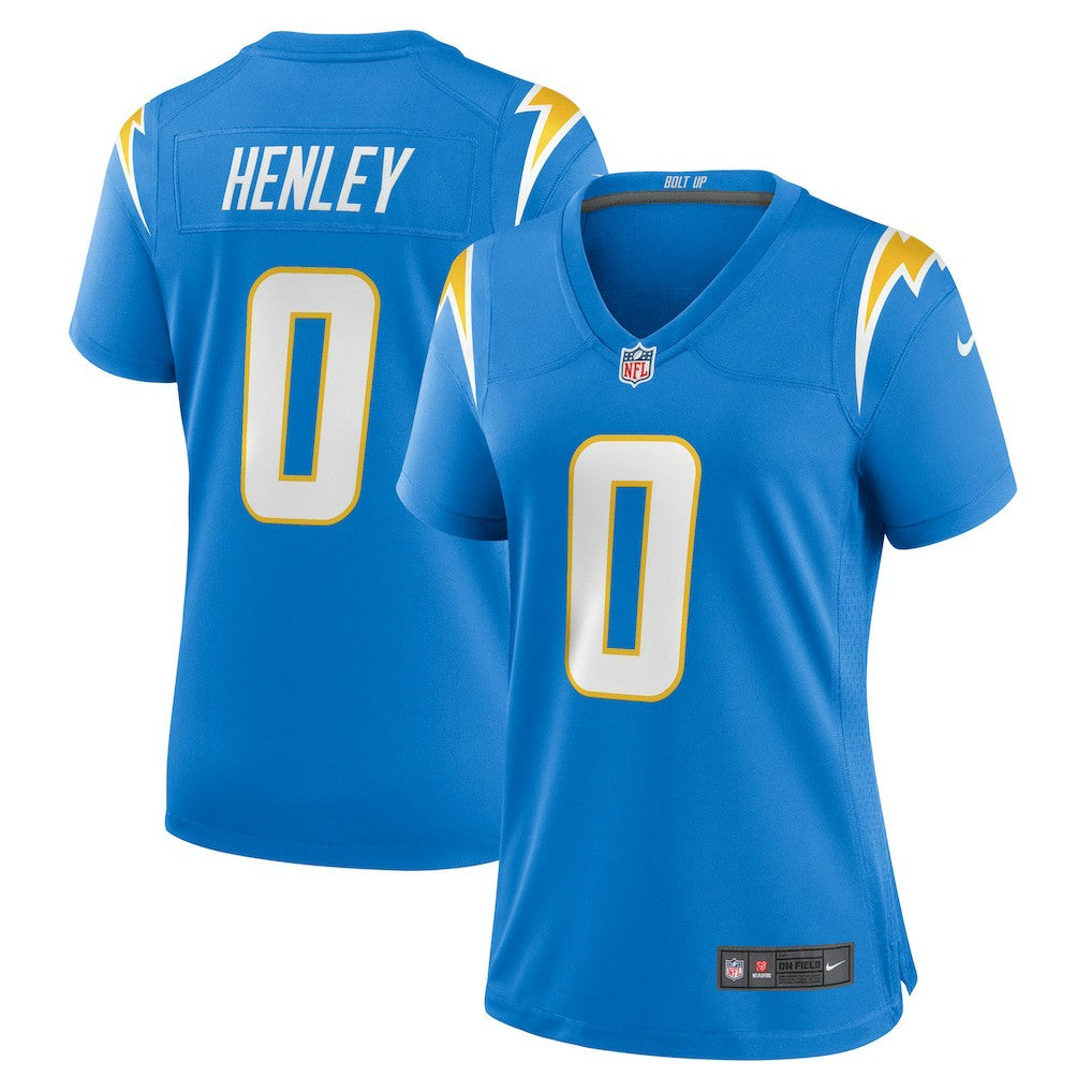 Daiyan Henley  Women's Team Game Jersey - Los Angeles Chargers