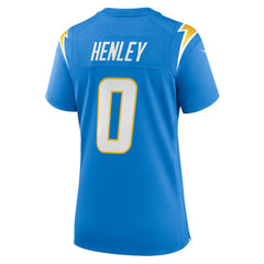 Daiyan Henley  Women's Team Game Jersey - Los Angeles Chargers
