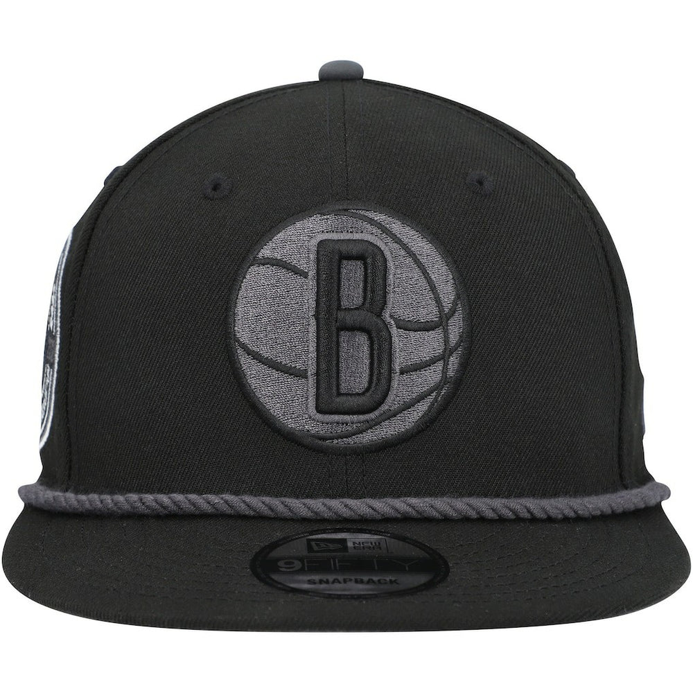 NBA Brooklyn Nets Back Laurels 9FIFTY Snapback Hat