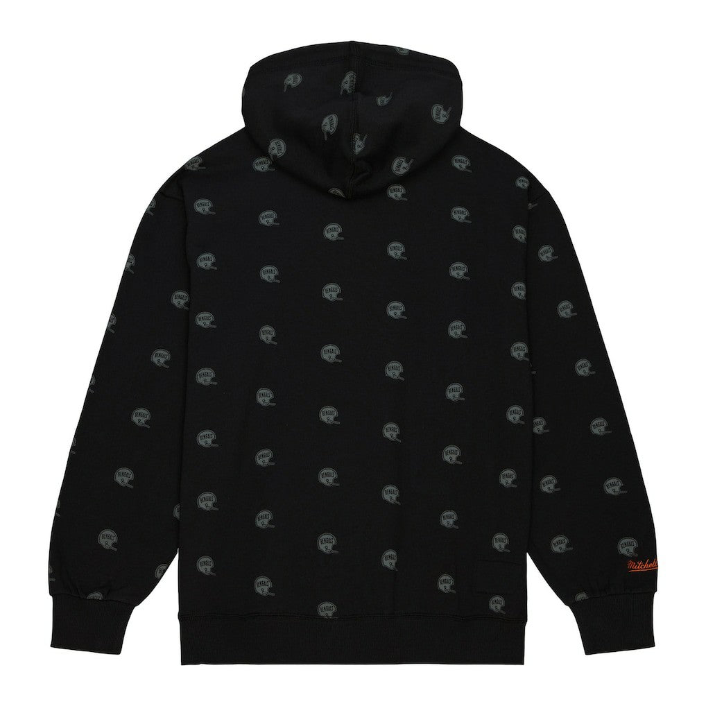 Allover Print Fleece Pullover Hoodie - Cincinnati Bengals