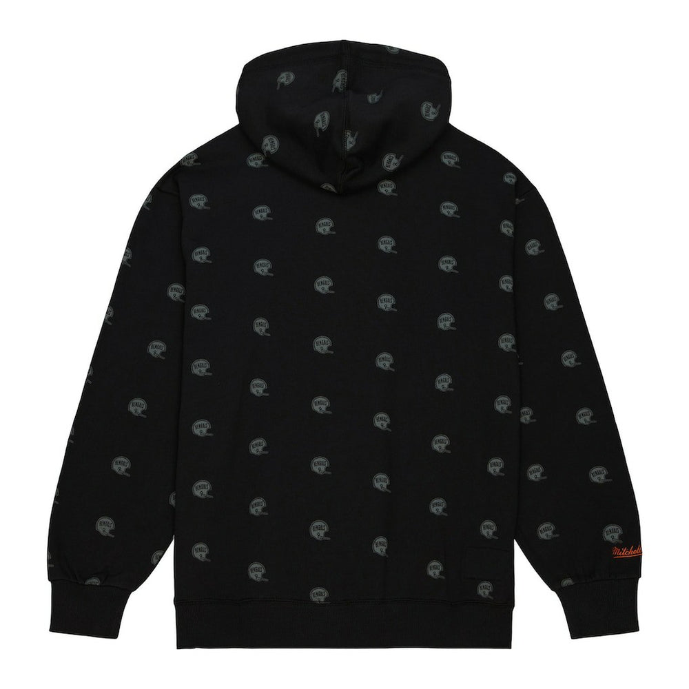 Allover Print Fleece Pullover Hoodie - Cincinnati Bengals