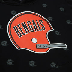 Allover Print Fleece Pullover Hoodie - Cincinnati Bengals