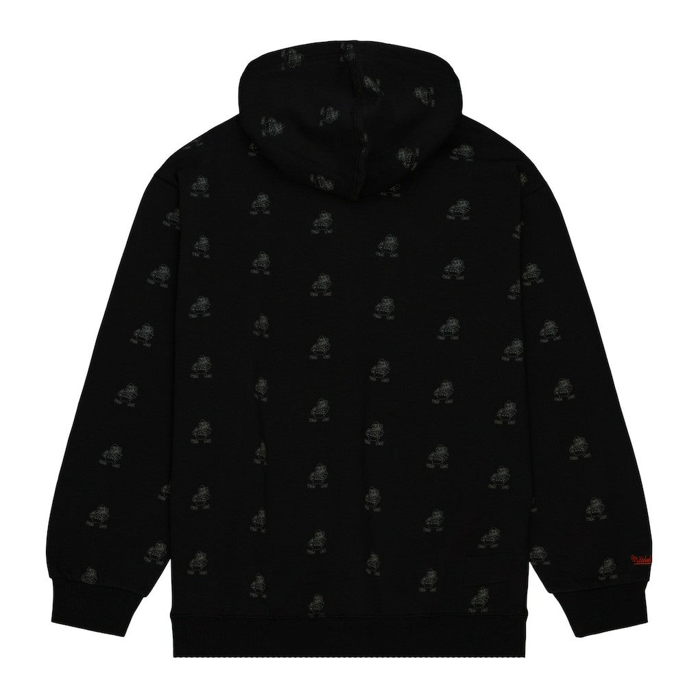 Allover Print Fleece Pullover Hoodie - Cleveland Browns