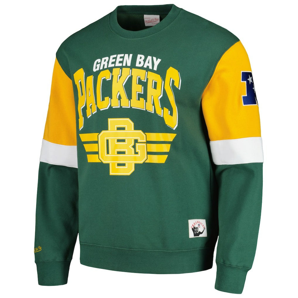Gridiron Classics Allover 3.0 Pullover Sweatshirt - Green Bay Packers