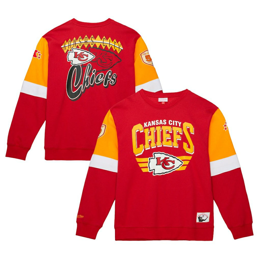 Gridiron Classics Allover 3.0 Pullover Sweatshirt - Kansas City Chiefs