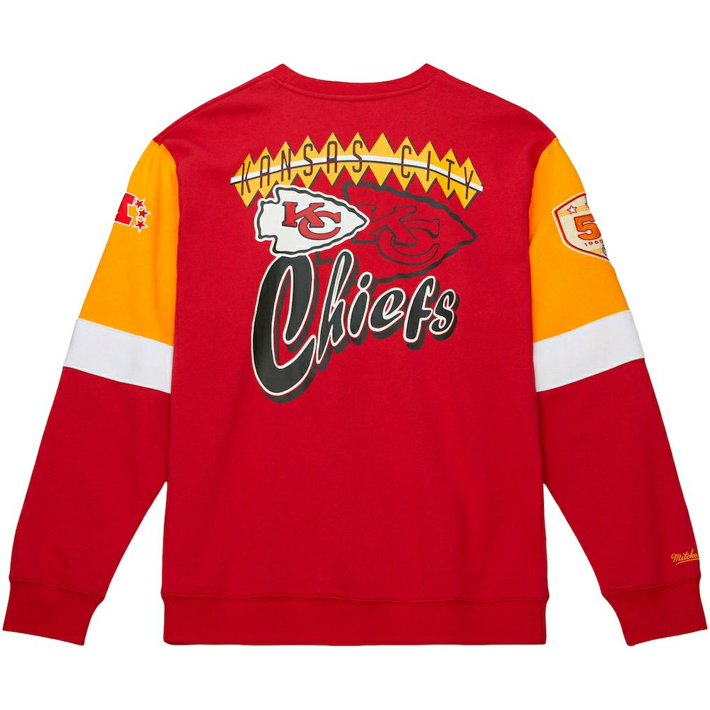 Gridiron Classics Allover 3.0 Pullover Sweatshirt - Kansas City Chiefs