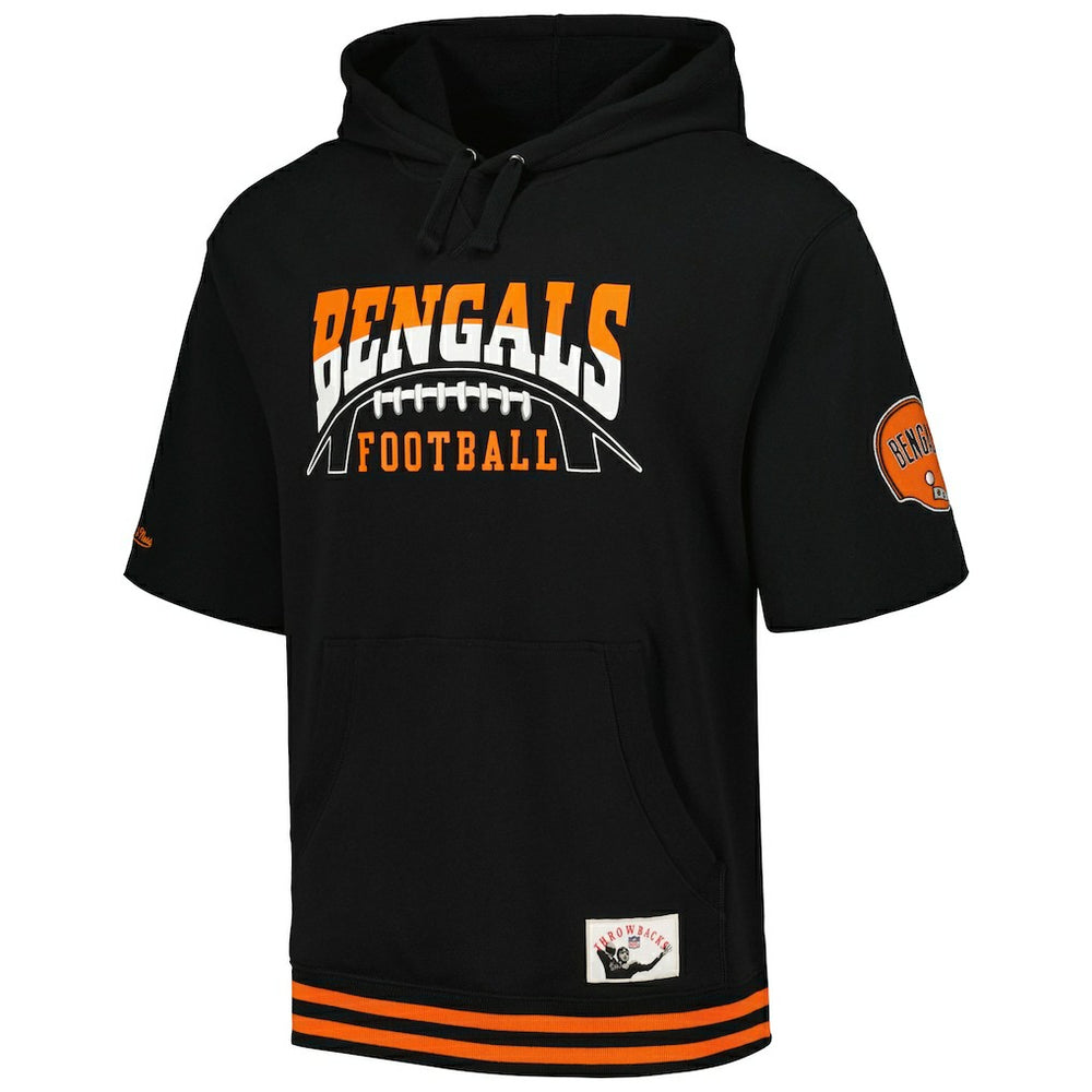 Pre-Game Short Sleeve Pullover Hoodie - Cincinnati Bengals