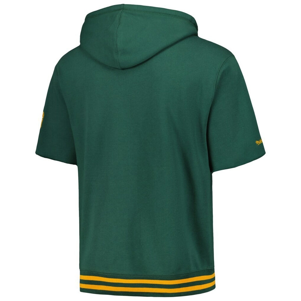 Pre-Game Short Sleeve Pullover Hoodie - Green Bay Packers