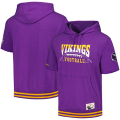 Pre-Game Short Sleeve Pullover Hoodie - Minnesota Vikings