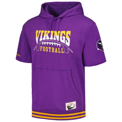 Pre-Game Short Sleeve Pullover Hoodie - Minnesota Vikings