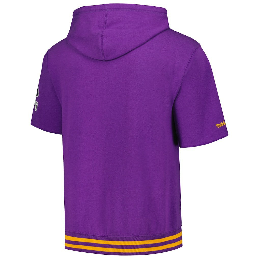 Pre-Game Short Sleeve Pullover Hoodie - Minnesota Vikings