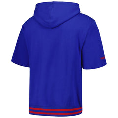 Pre-Game Short Sleeve Pullover Hoodie - New England Patriots