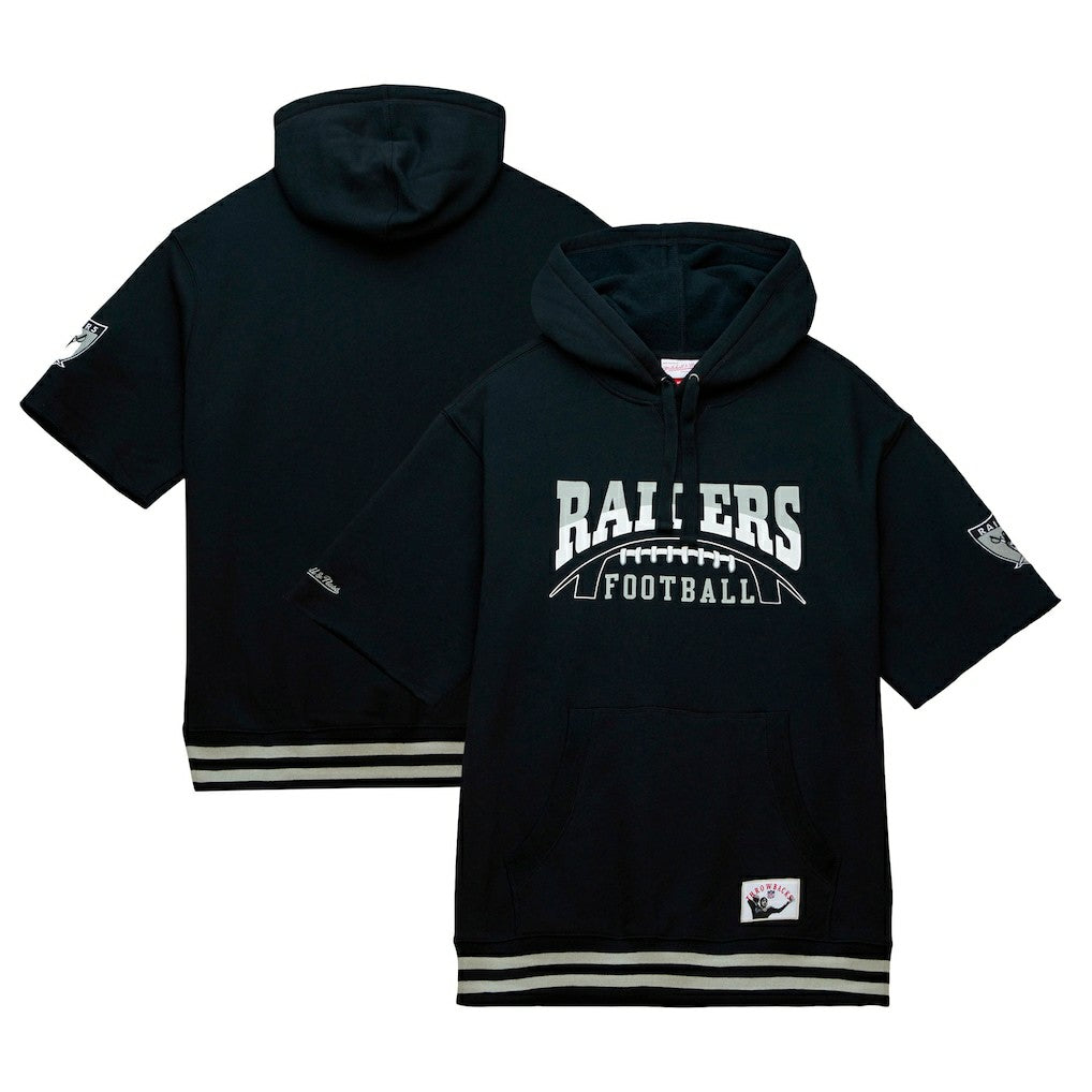 Pre-Game Short Sleeve Pullover Hoodie - Las Vegas Raiders