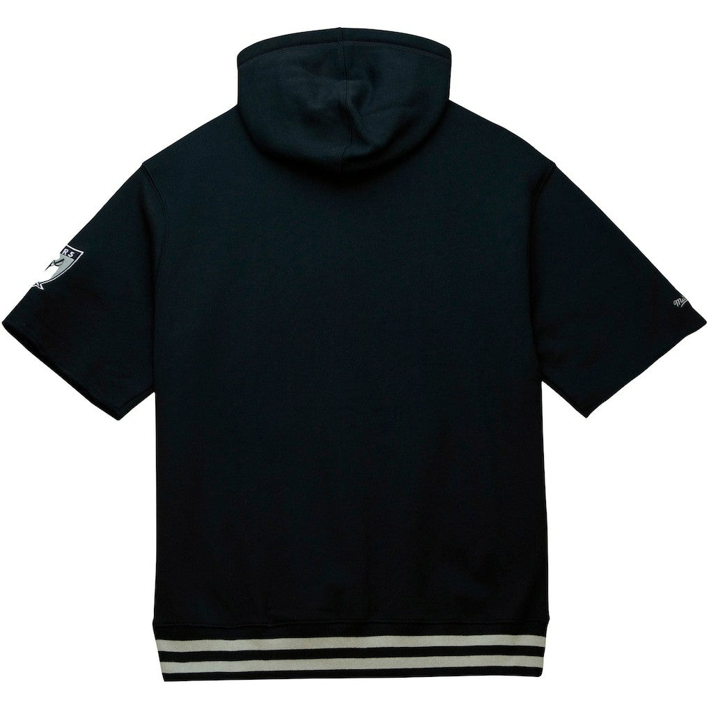 Pre-Game Short Sleeve Pullover Hoodie - Las Vegas Raiders