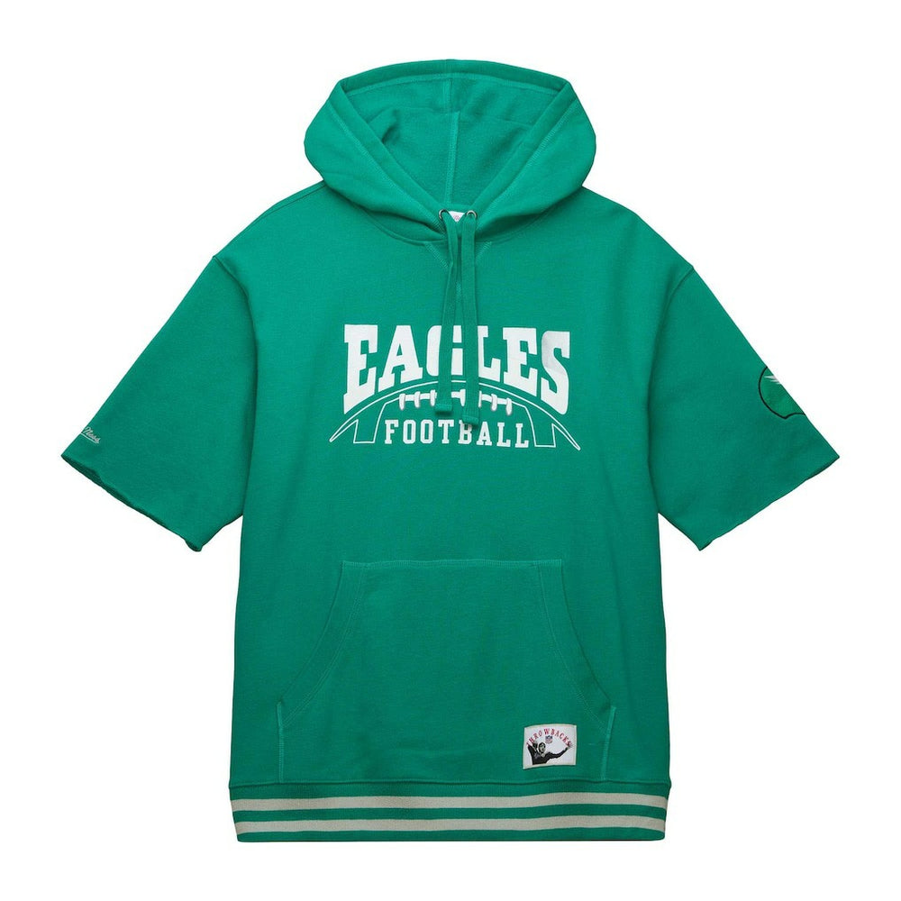 Pre-Game Short Sleeve Pullover Hoodie - Philadelphia Eagles