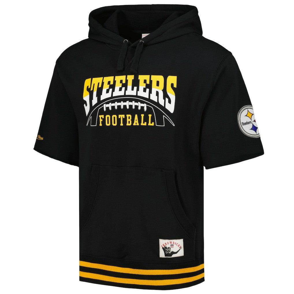 Pre-Game Short Sleeve Pullover Hoodie - Pittsburgh Steelers