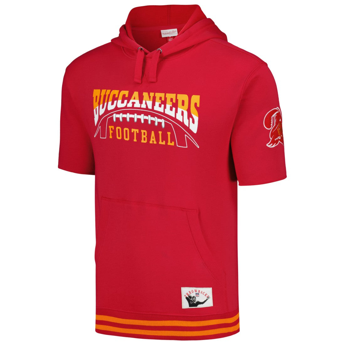 Pre-Game Short Sleeve Pullover Hoodie - Tampa Bay Buccaneers