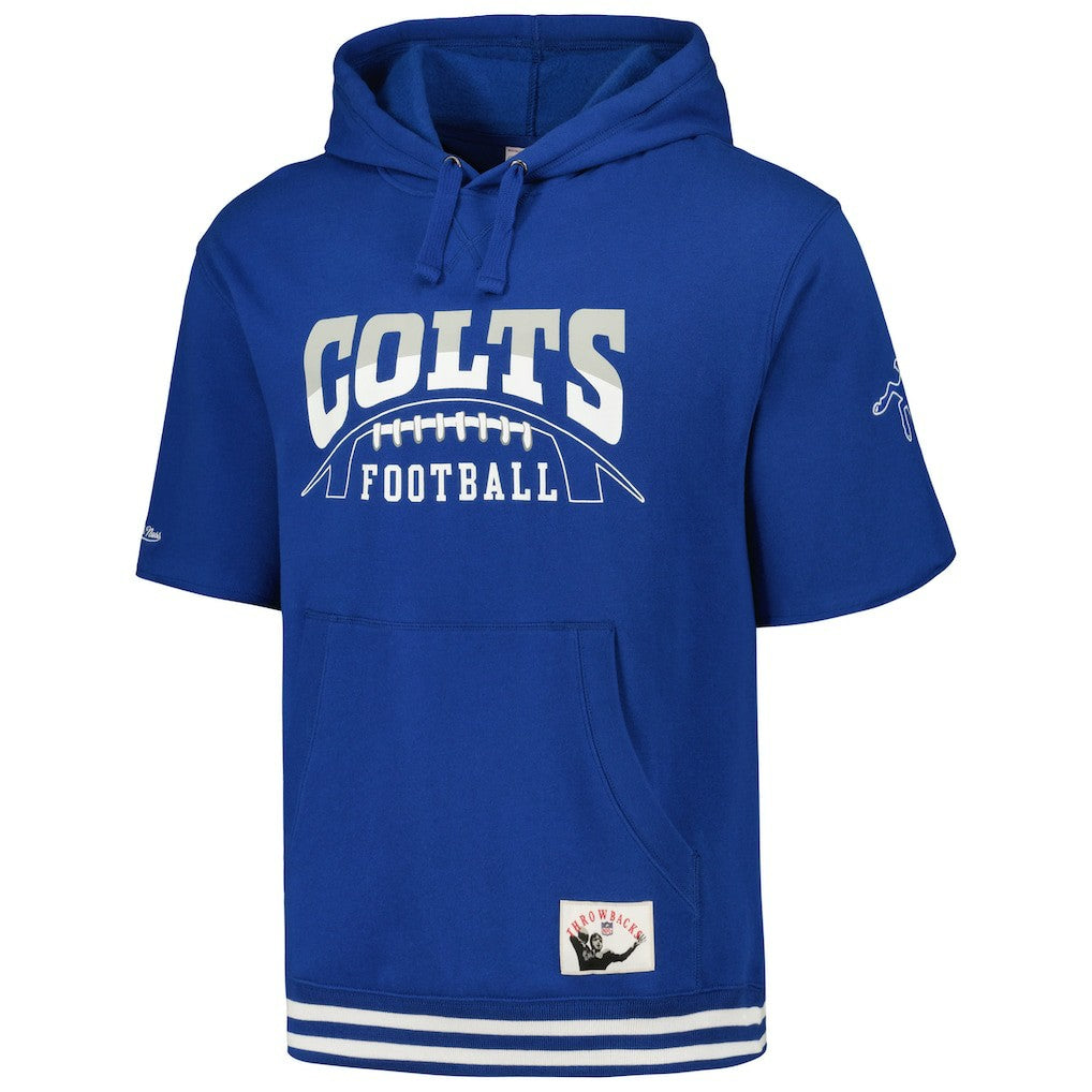Pre-Game Short Sleeve Pullover Hoodie - Indianapolis Colts