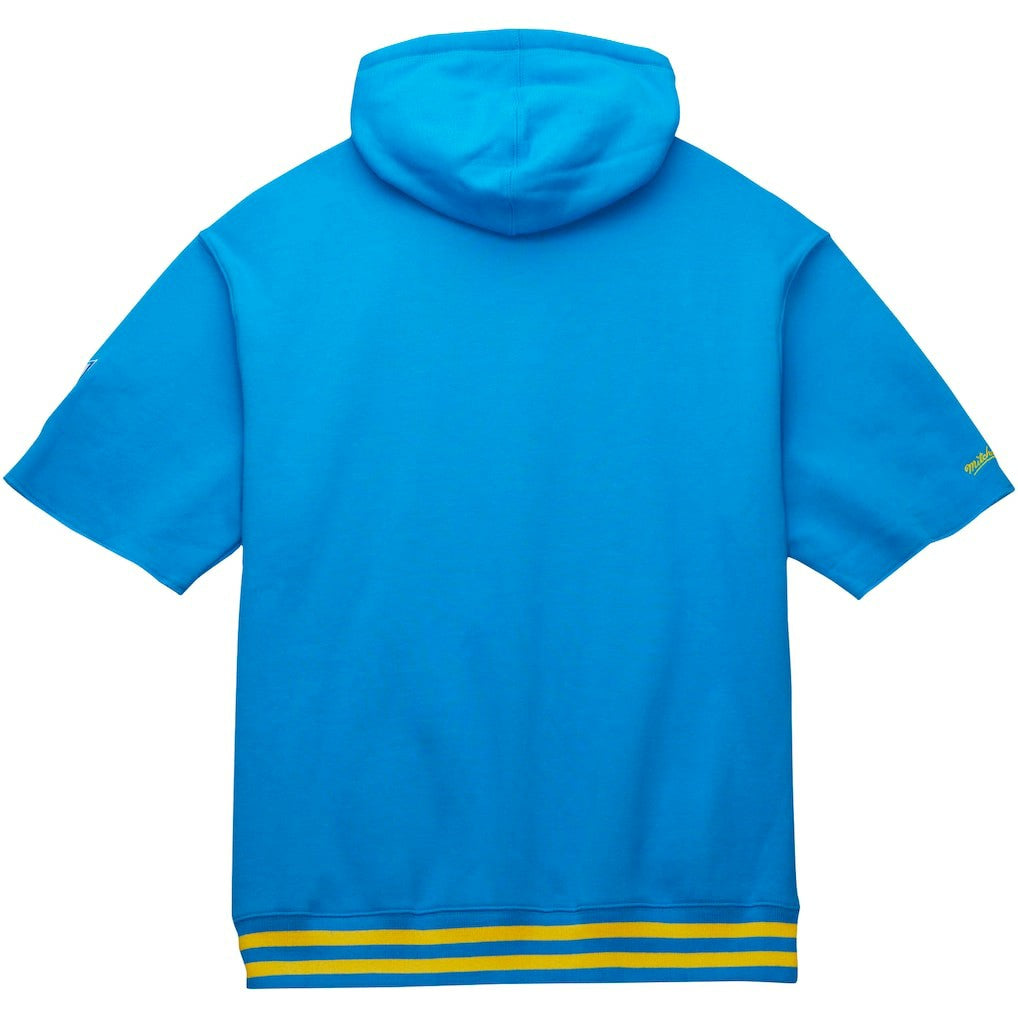 Pre-Game Short Sleeve Pullover Hoodie - Los Angeles Chargers