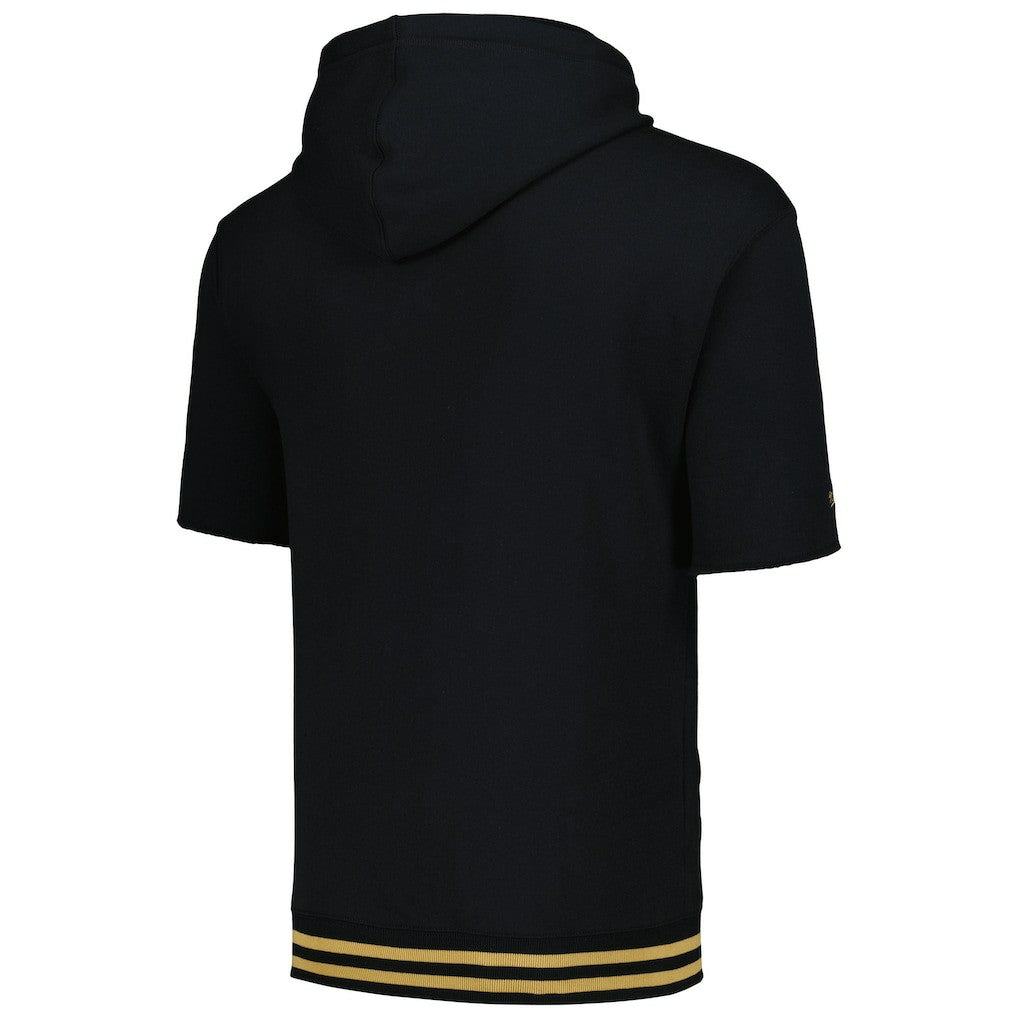Pre-Game Short Sleeve Pullover Hoodie - New Orleans Saints