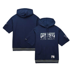 Pre-Game Short Sleeve Pullover Hoodie - Dallas Cowboys