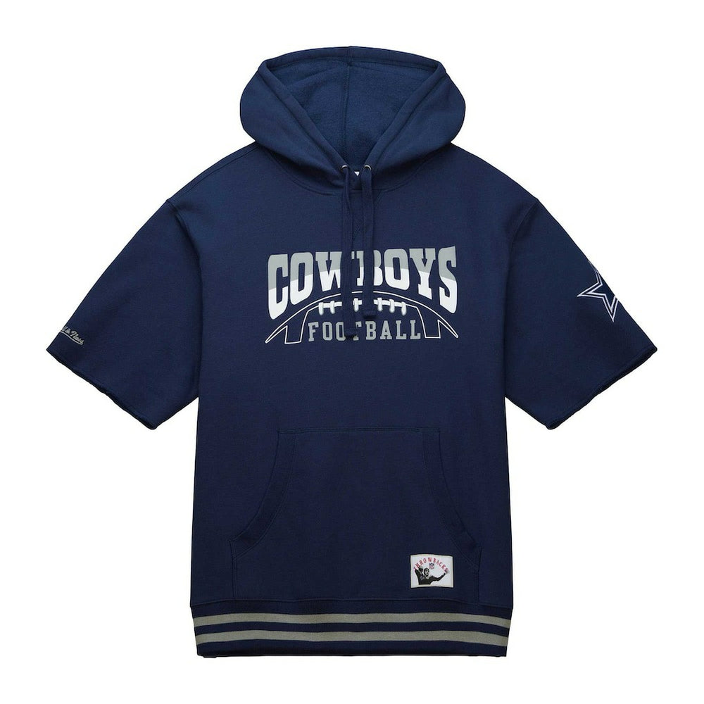 Pre-Game Short Sleeve Pullover Hoodie - Dallas Cowboys