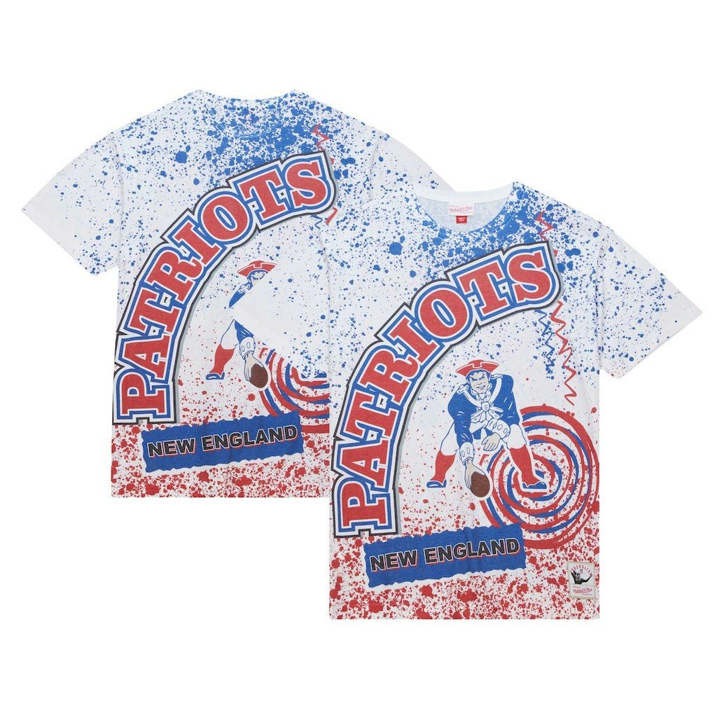 Team Burst Sublimated T-Shirt - New England Patriots